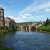 Espalion, le pont vieux et le vieux palais