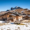 Un peu de neige au refuge du Grand Plan