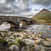 Pont de Sligachan sous un angle diffrent