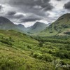 Dbut de la randonne vers le PAP de Glencoe