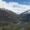 Vue panoramique sur la valle de Luz