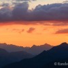 Coucher du soleil au dessus de Barges