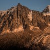 Aiguille-du-Midi au coucher