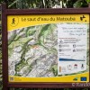 Panneau du dpart vers la cascade du Matouba