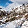 Village de Gèdre sous la neige