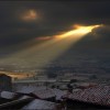 Usson,l'hiver