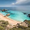 Point de vue sur la plage de Ribeiro do Cavalo