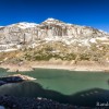 Lac des Gloriettes depuis son barrage
