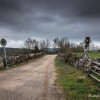 Dbut de la randonne sur la route
