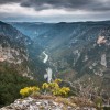 Superba panorama sur les gorges