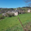 Le joli village d'Espeyrac vu depuis le GR65