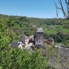Le village de Coubisou vu d'en haut