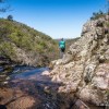 Juste au dessus de la cascade des Palanges
