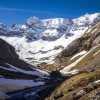 Le cirque d'Estaub est encore bien enneig