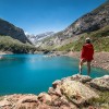 Dbut de la rando au lac des Gloriettes