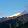 Coucher de soleil des houches