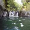 Petite cascade au bout du Bassin Bleu