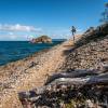 Sur la randonne de la pointe des Chteaux