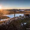 Le soleil se couche dans les Cvennes