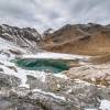 Au dessus du lac Blanc de Pclet-Polset