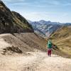 Ce chemin permet de descendre au lac
