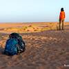 Matin du premier jour de trek en Mauritanie