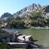 Au bord de l'Estany de los Obagues de Rotera