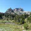 Vue sur les Aguilles de Bassiero