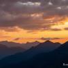 Le soleil se couche au Tourmalet