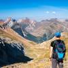 Vue sur le versant espagnol depuis le col de Boucharo