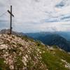 Croix au sommet du Gehrenspitze