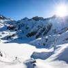 Lac de Coume Escure sous la neige