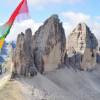 Tre Cime di Lavaredo dans les Dolomites