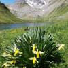 Lac de Lhurs avec en arrire plan la table des Trois Rois