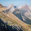 Sommets espagnols depuis le col de Boucharo