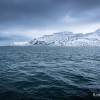 Les montagnes du Svalbard depuis le bateau