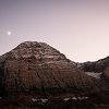 La lune se lve au dessus du Taillon