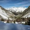 La valle qu'on vient de monter vers le lac de la Glre