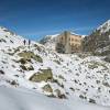 En revenant vers le refuge de la Glre