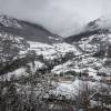 Valle de Gdre sous la neige