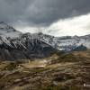 Plateau de Saugu sous les nuages
