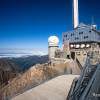 Depuis une des terrasses du pic du Midi