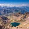 Lac d'Oncet depuis le pic du Midi de Bigorre