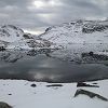 Lac Bersau avec les premires neige de l'hiver