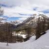 Descente vers le parking