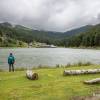 Au bord du lac de Payolle