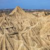 Bardenas Reales - zone de la Piskerra