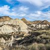 Bardenas Reales - zone de la Piskerra