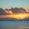 Coucher de soleil  Marie-Galante en Guadeloupe
