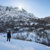 Paysage hivernal prs de Has